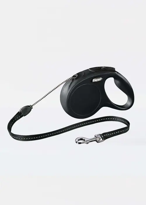 Flexi Classic Lead Black Medium 5m