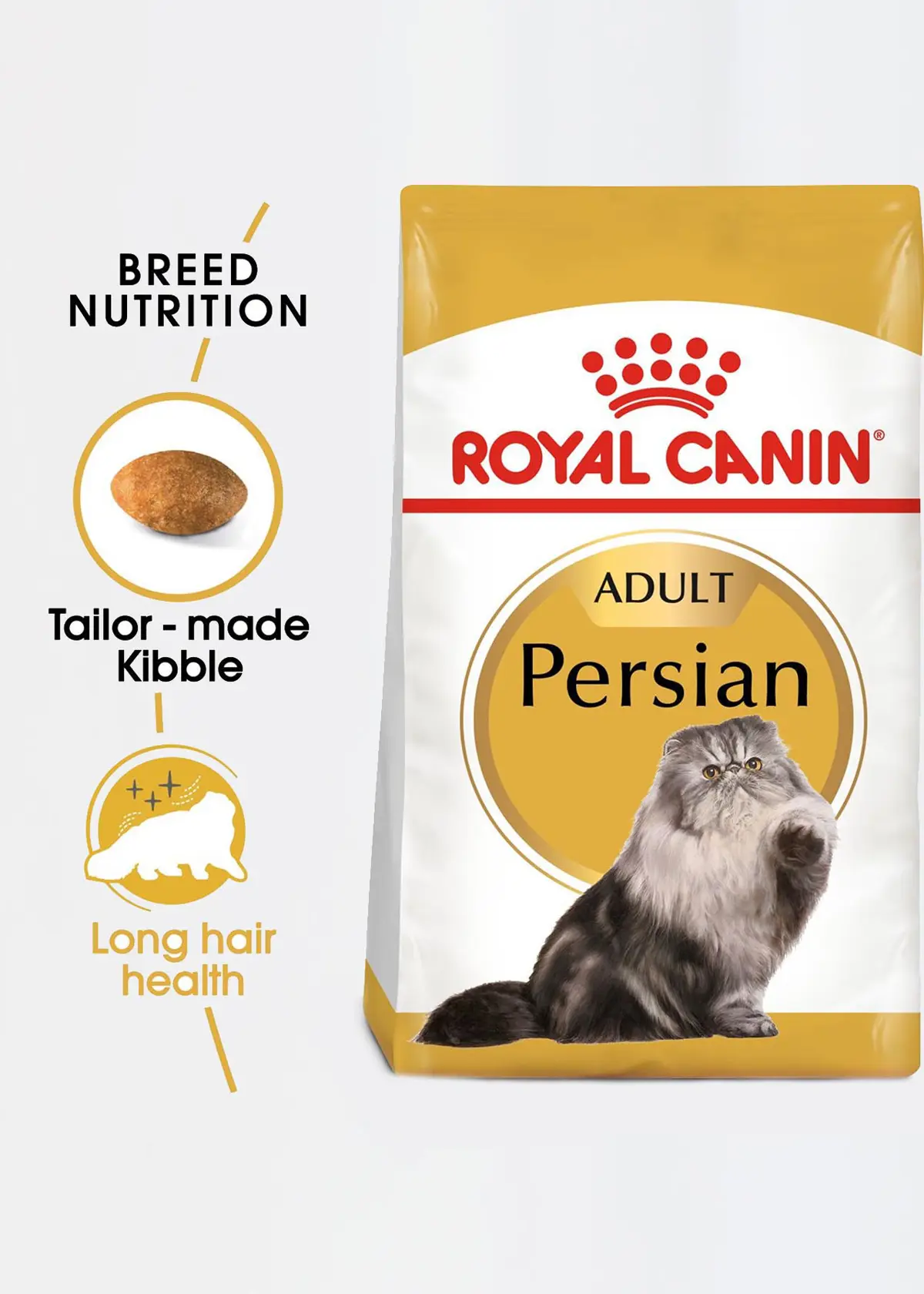 A photo of Royal Canin Persian Adult Cat Food 2kg