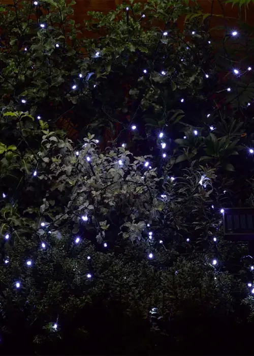 200 Cool White LED String Lights