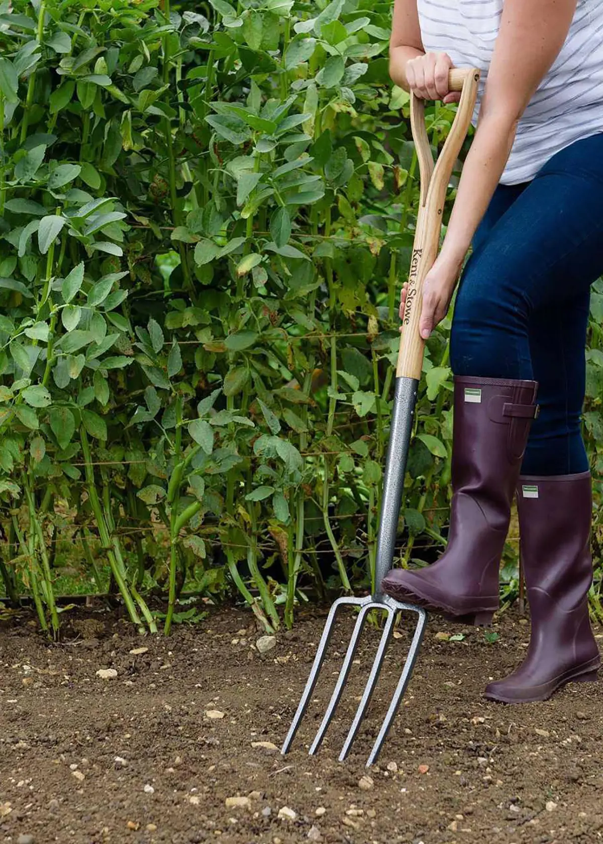 A photo of Kent & Stowe Carbon Steel Digging Fork