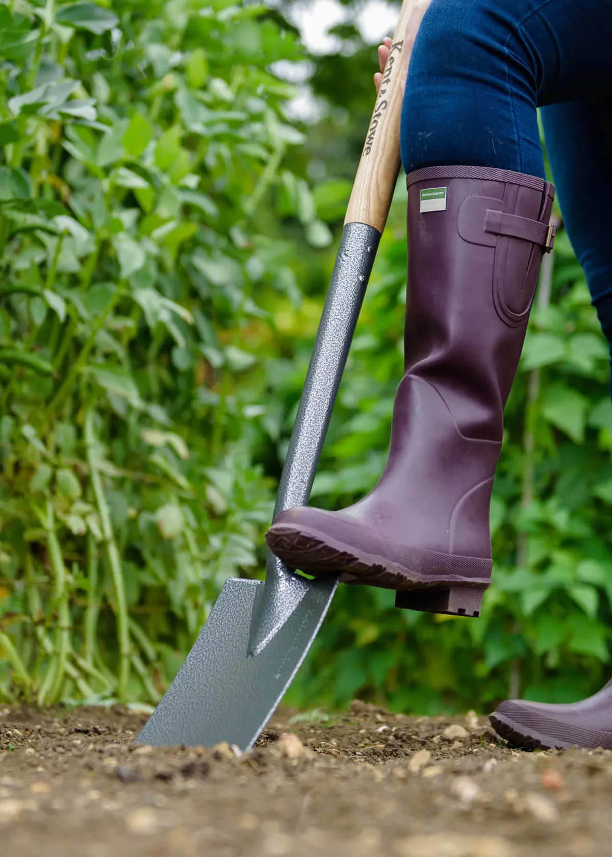 A photo of Kent & Stowe Carbon Steel Border Spade