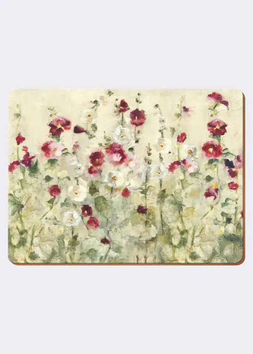 A photo of Pack of 4 Wild Field Poppies Premium Placemats 30x23cm