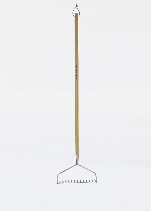 Kent & Stowe Stainless Steel Long Handled Soil Rake
