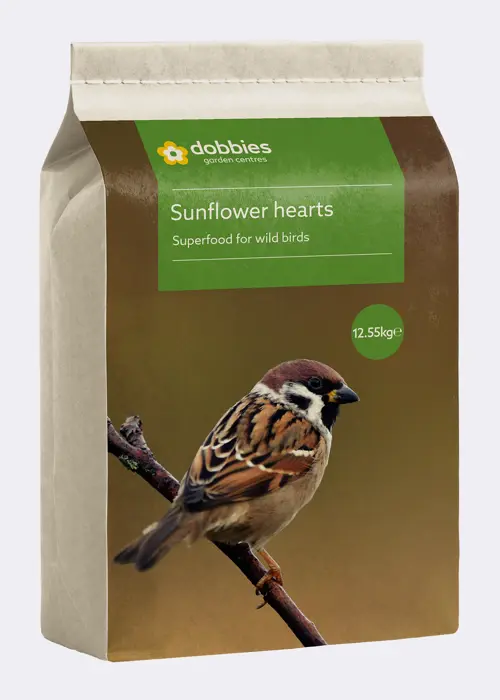 A photo of Dobbies Sunflower Hearts 12.55kg