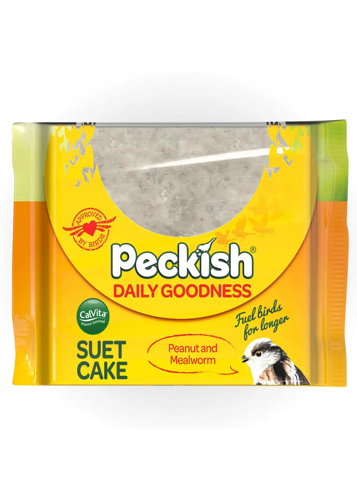 A photo of Peckish Extra Goodness Suet Cake 300g