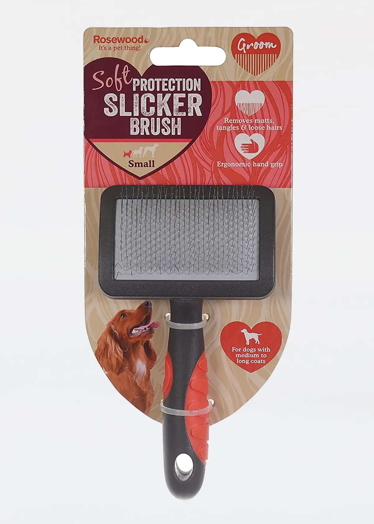 A photo of Rosewood Slicker Brush