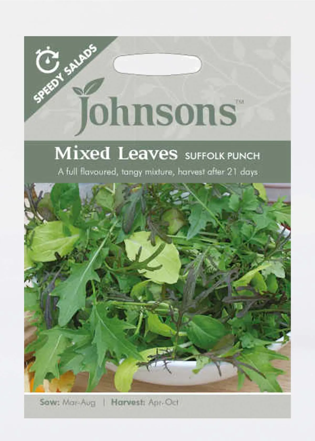 A photo of Mixed Leaves Suffolk Punch Seeds