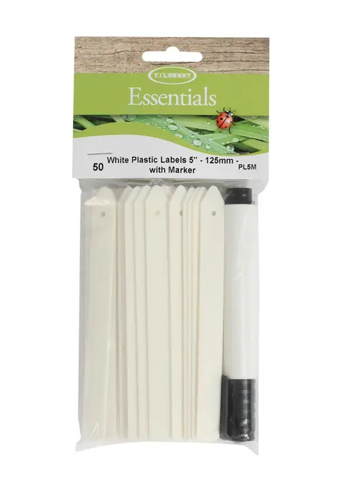 A photo of Pack of 50 5" Plant Labels With Marker
