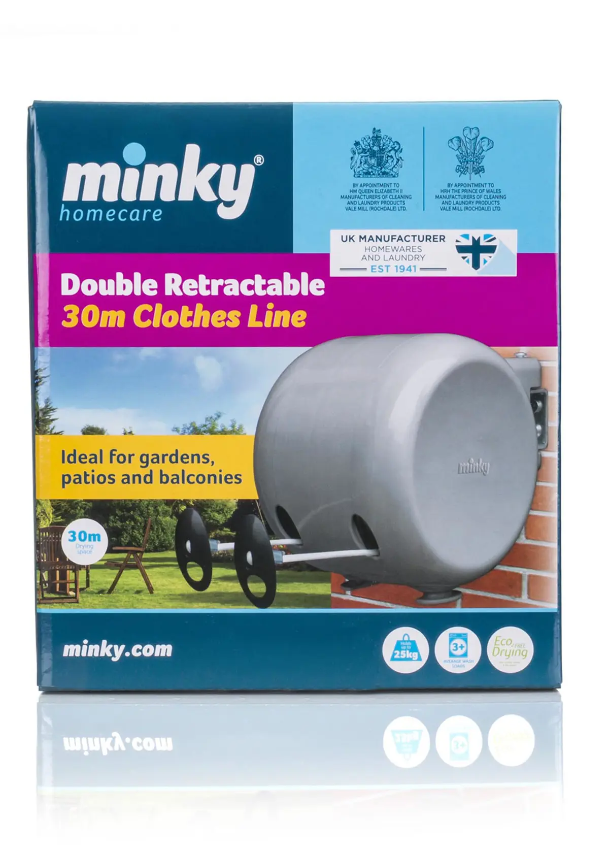 A photo of Minky Retractable Reel 30m