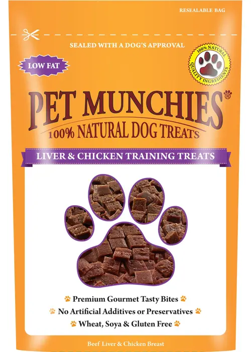 Pet Munchies Liver & Chicken Treats 50g