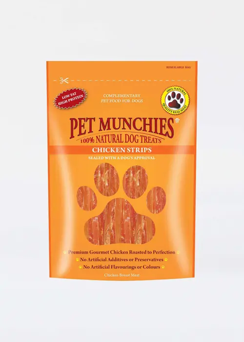 Pet Munchies Chicken Strips 90g