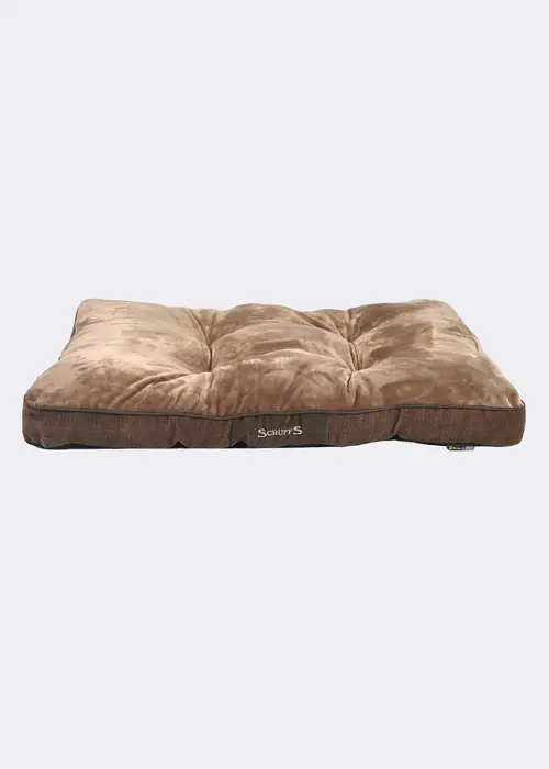 Scruffs Chester Mattress Dog Bed Large Chocolate