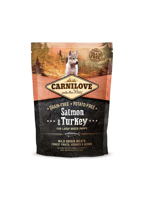Carnilove Large Breed Puppy Salmon & Turkey 1.5kg