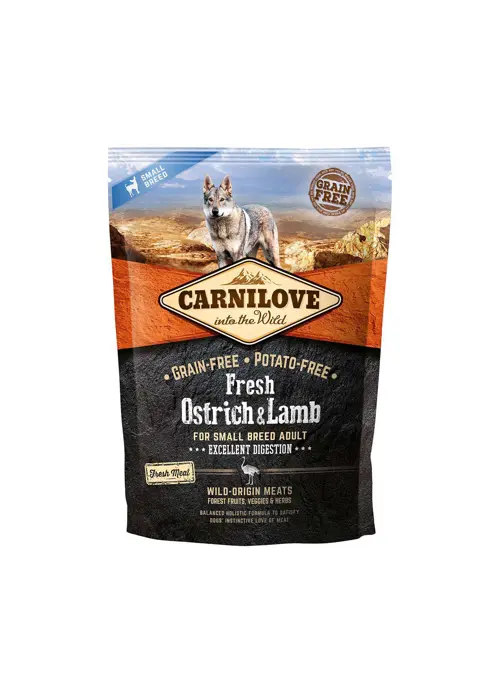 Carnilove Small Breed Ostrich 1.5kg