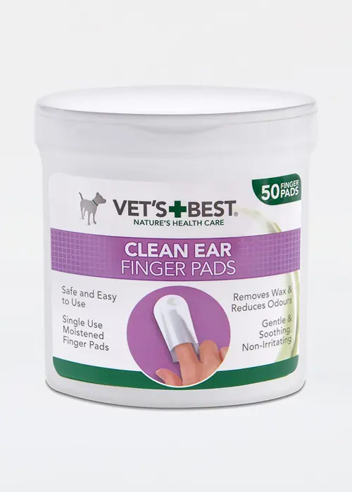 Vet's Best Clean Ear Finger Pads