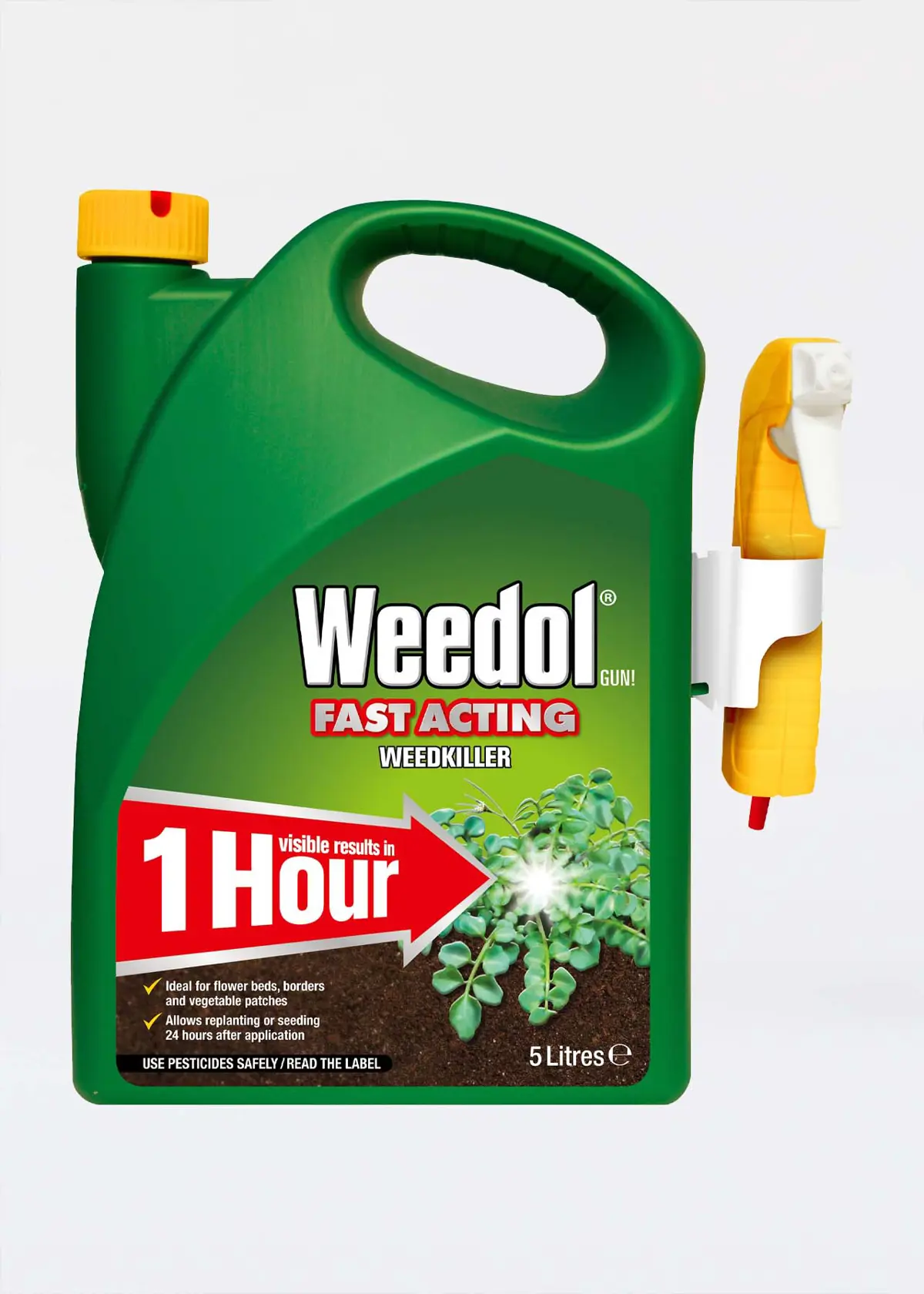 A photo of Weedol Fast Acting Weedkiller 5L