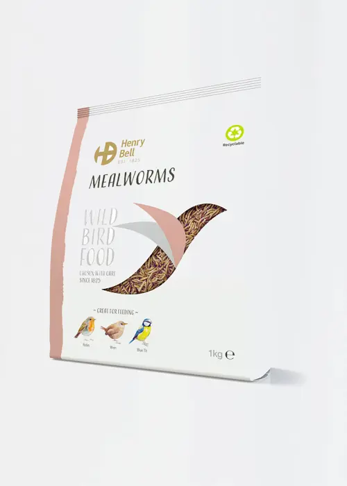 A photo of Henry Bell Mealworms 1kg