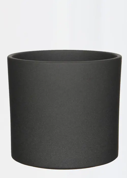 A photo of Era Pot Round Dark Grey 23cm