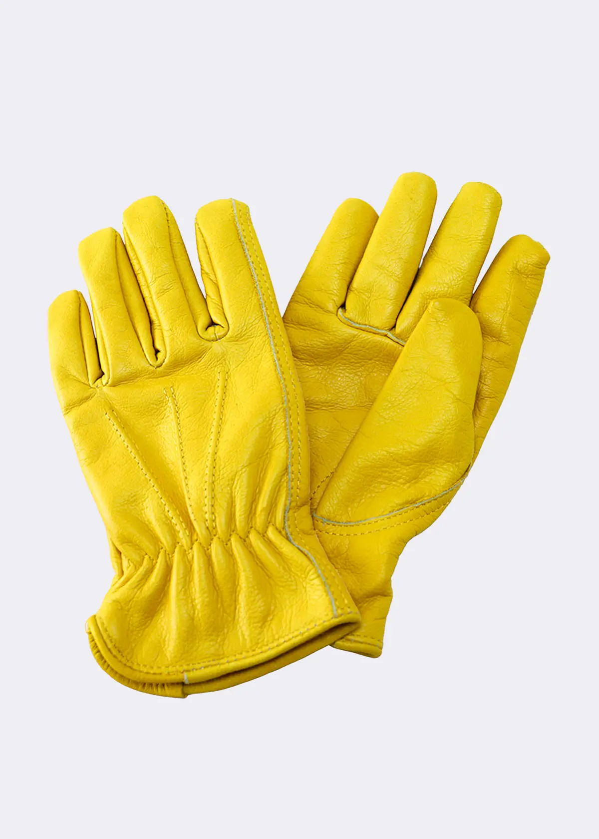 A photo of Men's Luxury Leather Gardening Gloves Medium