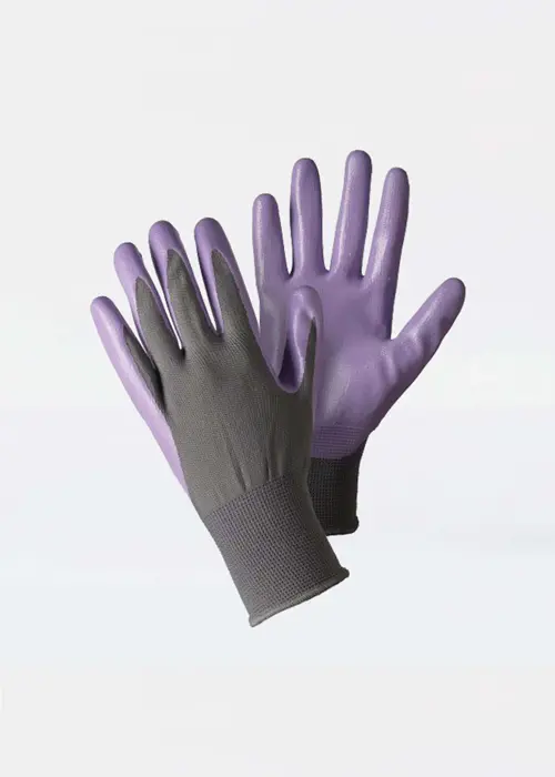 A photo of Seed & Weed Gardening Gloves Small Purple