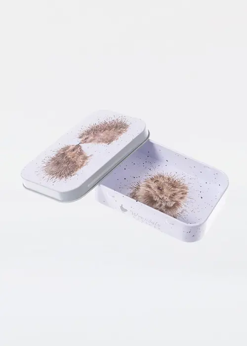 A photo of Hedgehog Mini Tin Wrendale Designs