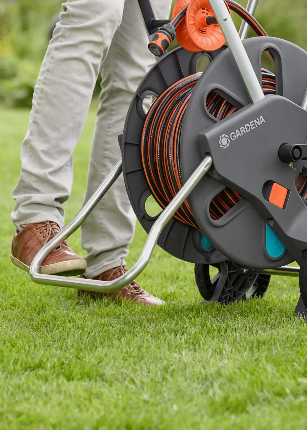 A photo of Gardena CleverRoll L Easy Set