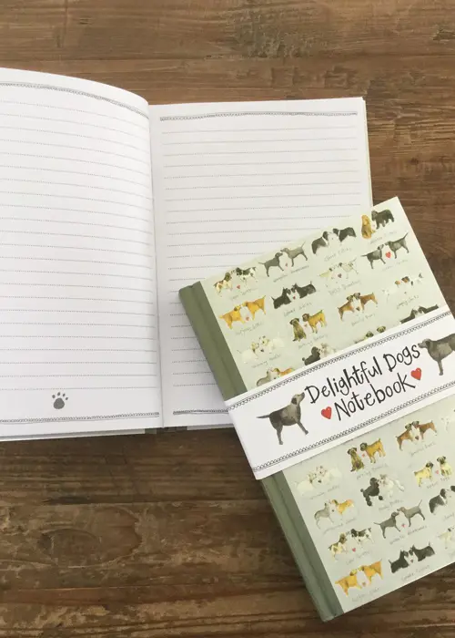 Delightful Dogs Sml Hard Journal