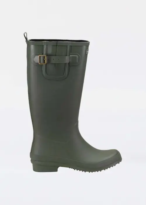 A photo of Rubber Wellington Boots UK 6/EU 39 Green