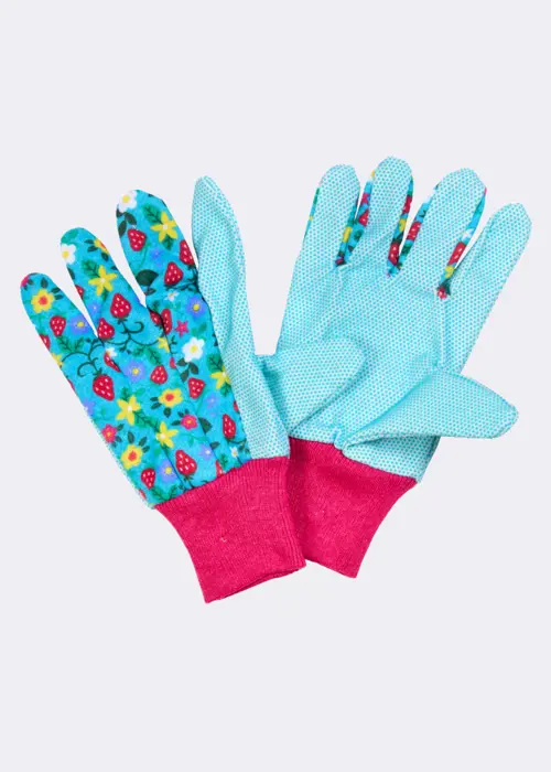 Garden Dotty Grips Gardening Gloves Medium