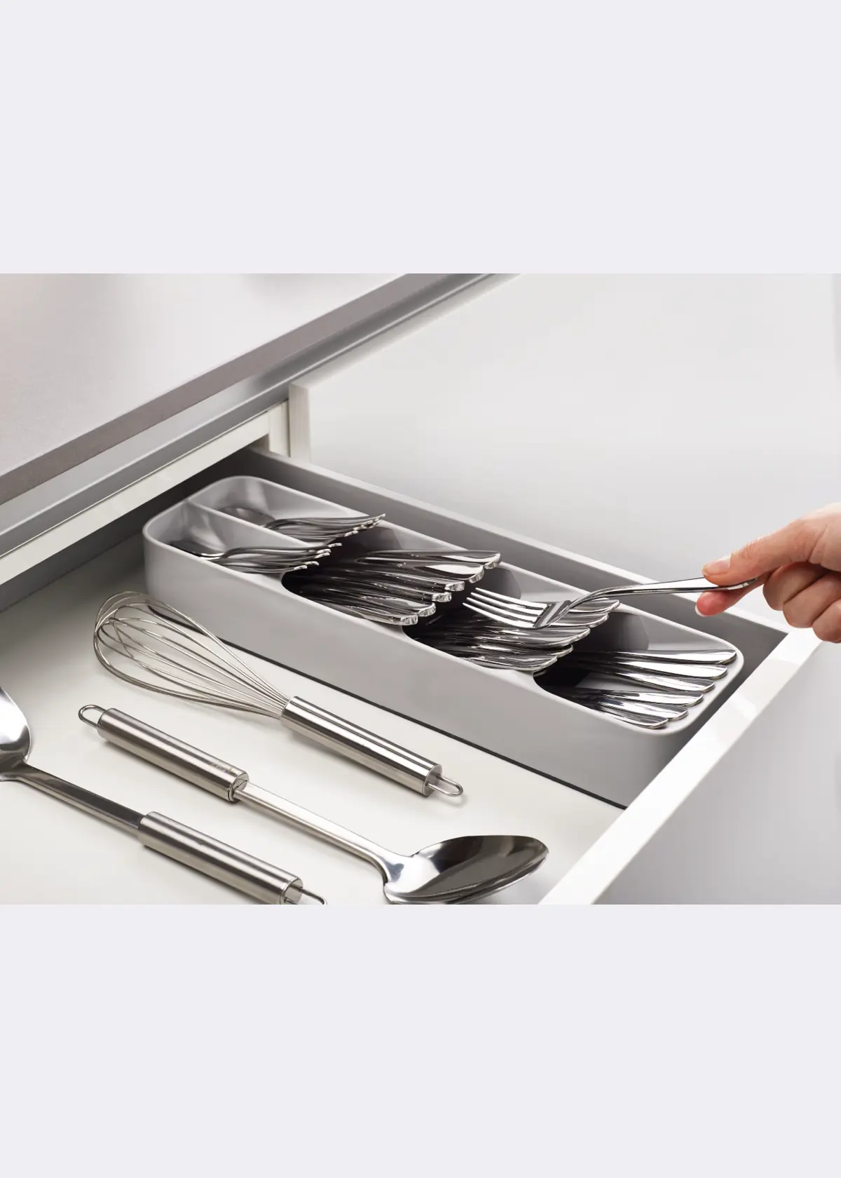 A photo of Compact Cutlery Organiser