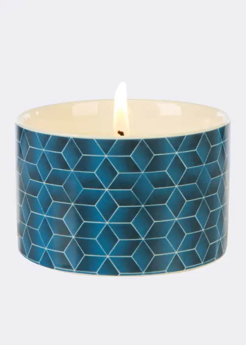 A photo of Assam & White Cedar Medium Ceramic Candle