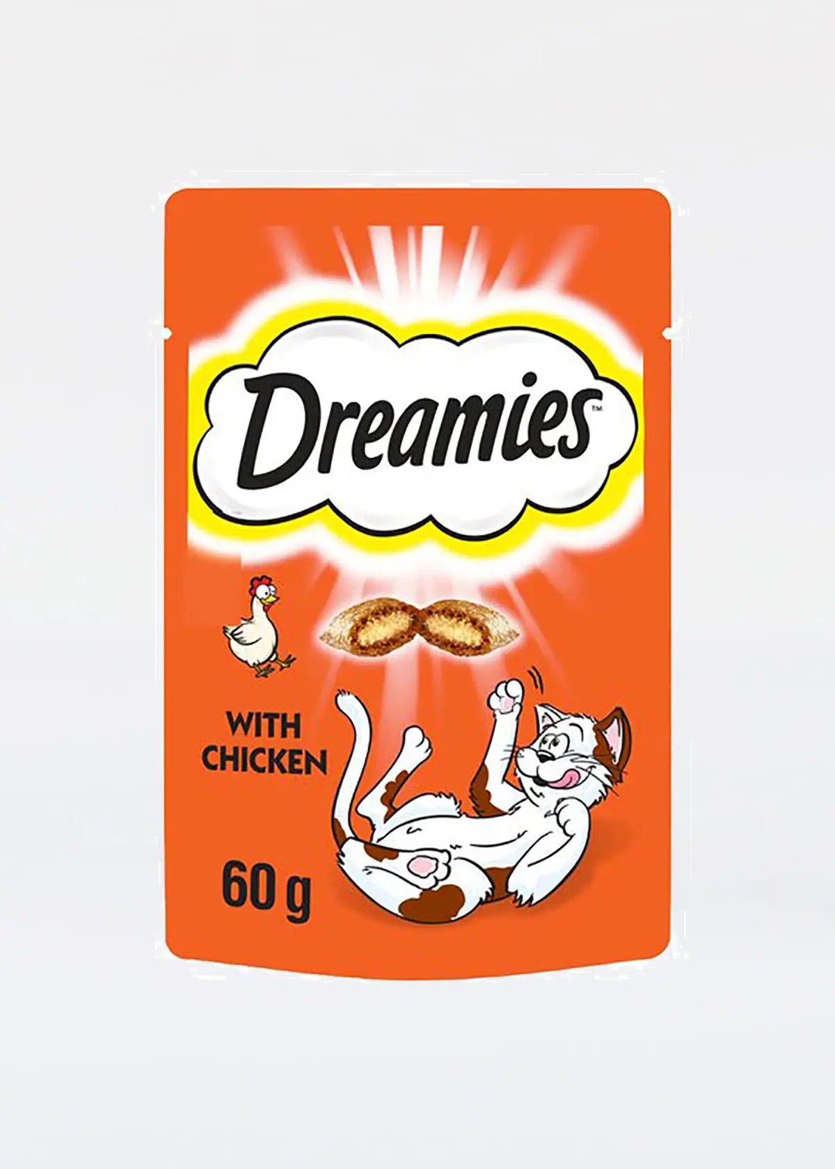 A photo of Dreamies Chicken Treats 60g