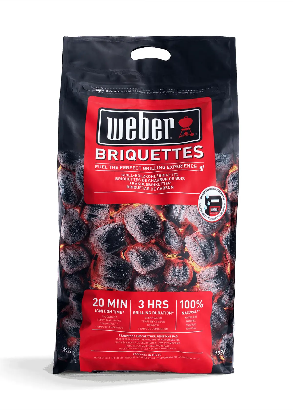 A photo of Weber Briquettes 8kg