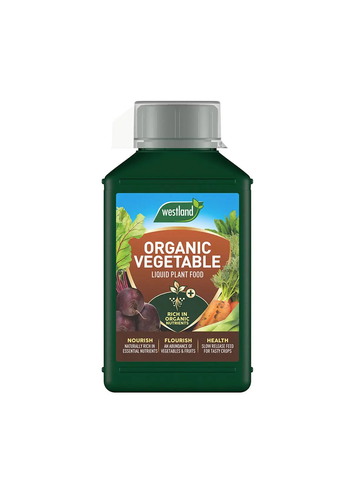 A photo of Westland Organic Vegetable Specialist Liquid Feed 1L