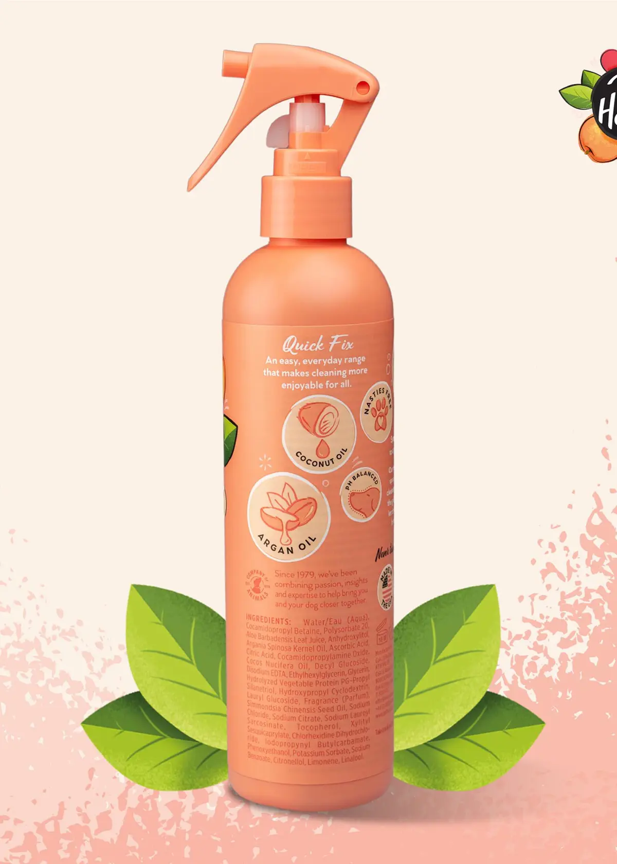 A photo of Pet Head Quick Fix Spray
