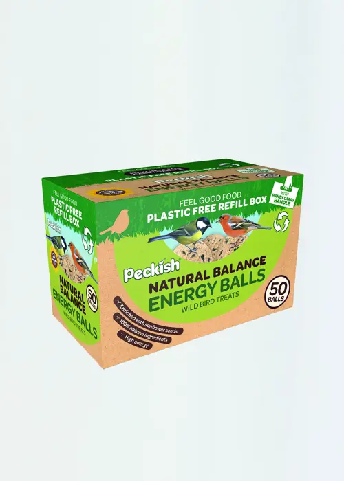 A photo of Peckish Natural Balance Energy Balls 50 Refill Box
