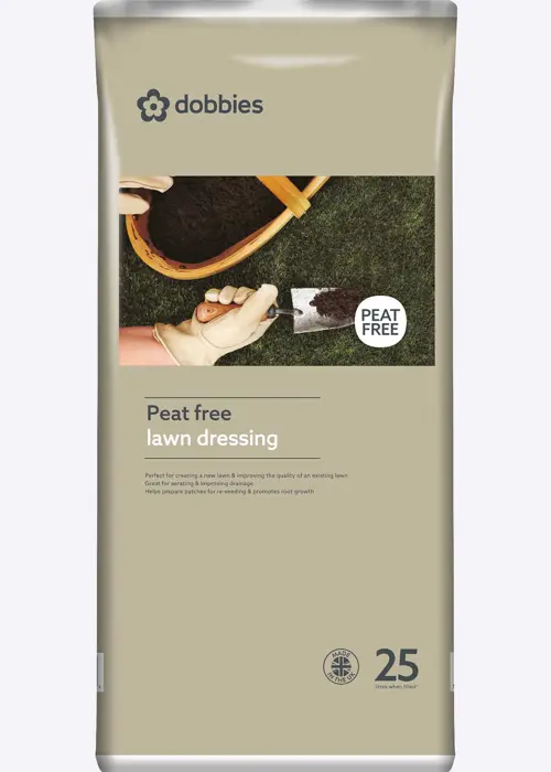25L Dobbies Peat Free Lawn Dressing
