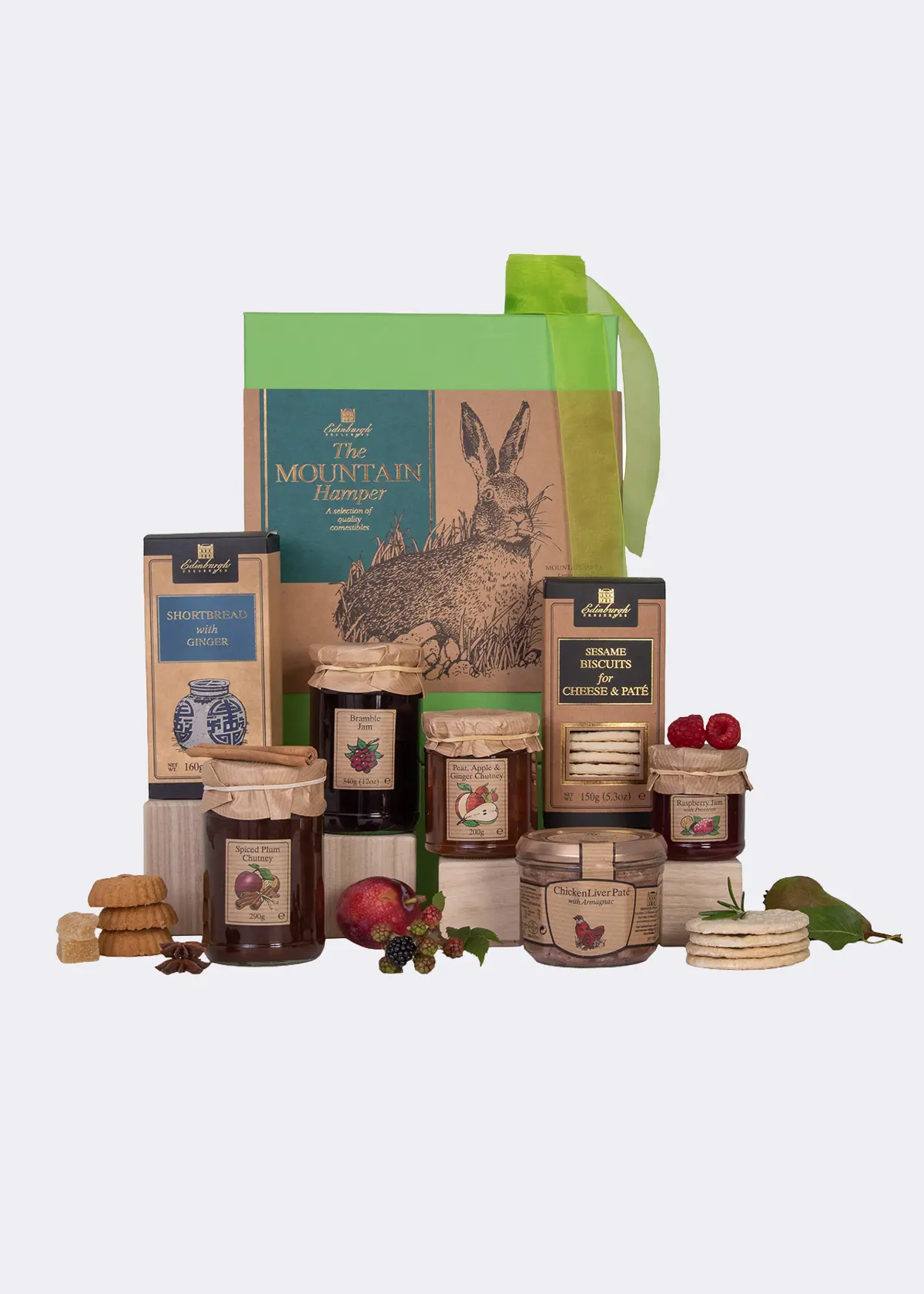 A photo of Edinburgh Preserves The Mountain Hamper Gift Set