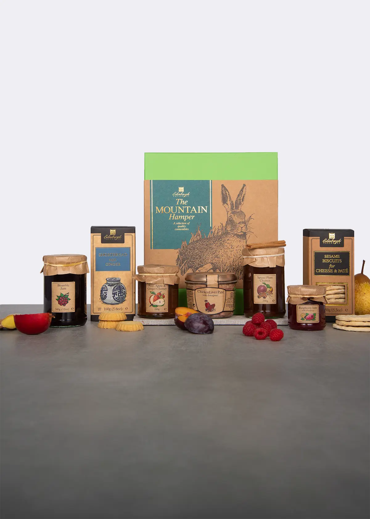 A photo of Edinburgh Preserves The Mountain Hamper Gift Set