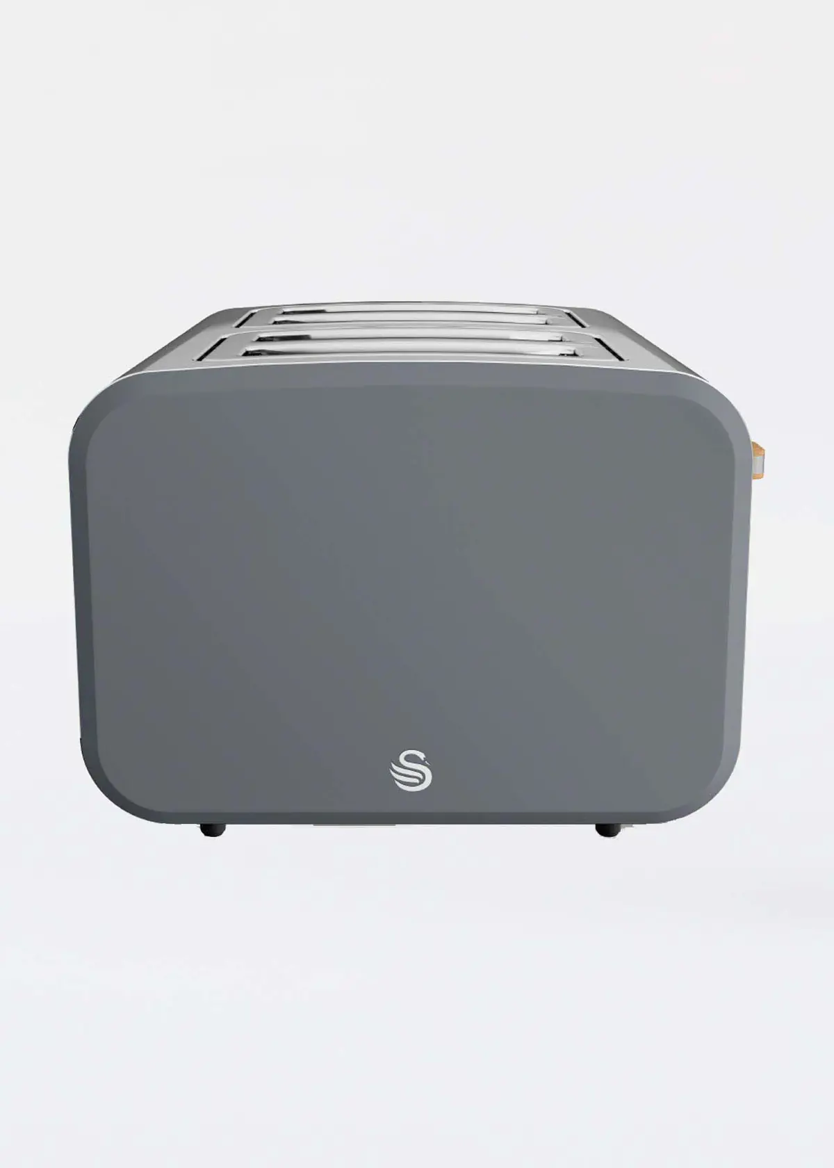 A photo of 4 Slice Nordic Toaster Grey