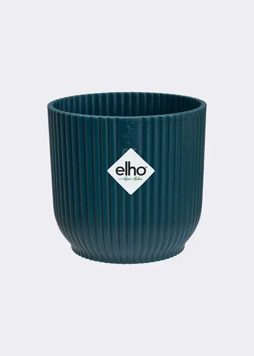 A photo of Elho Vibes Fold Mini Pot 9cm Blue