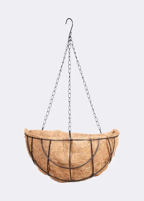 A photo of Metal Hanging Wall Basket 30cm