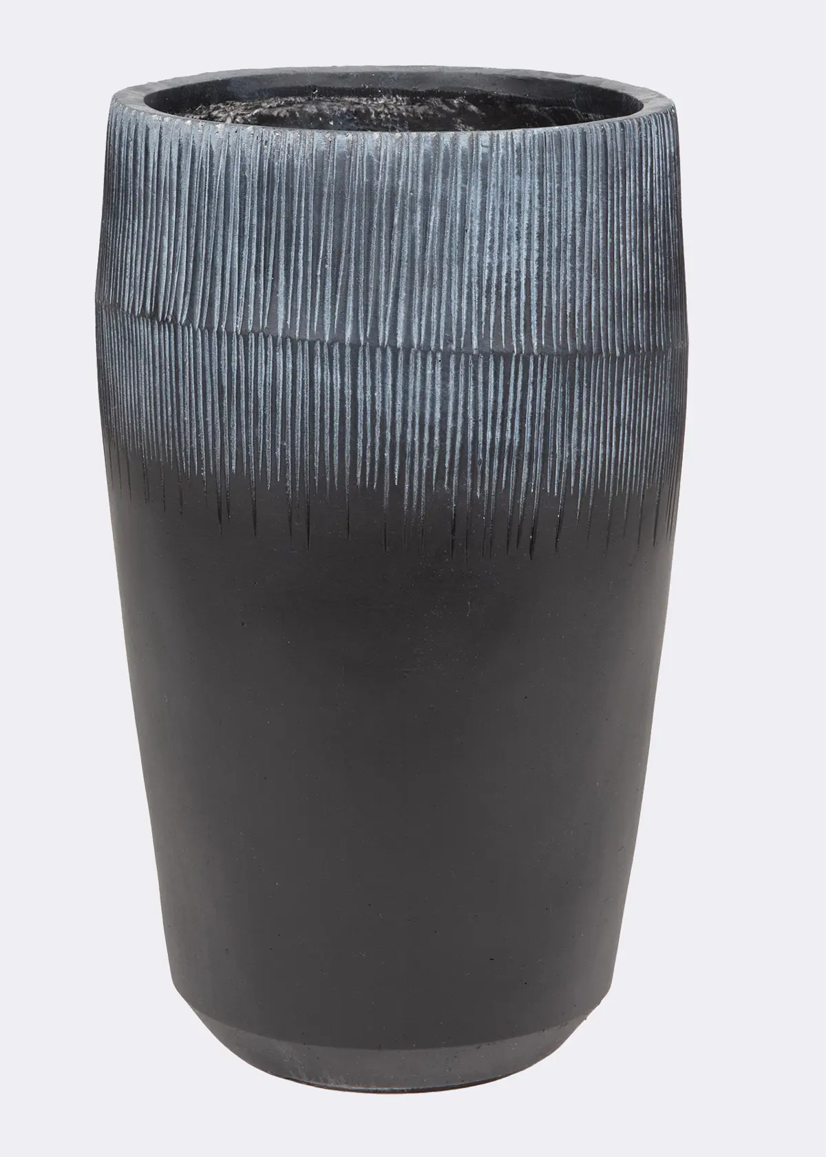 A photo of Two Tone Tall Outdoor Pot 34cm