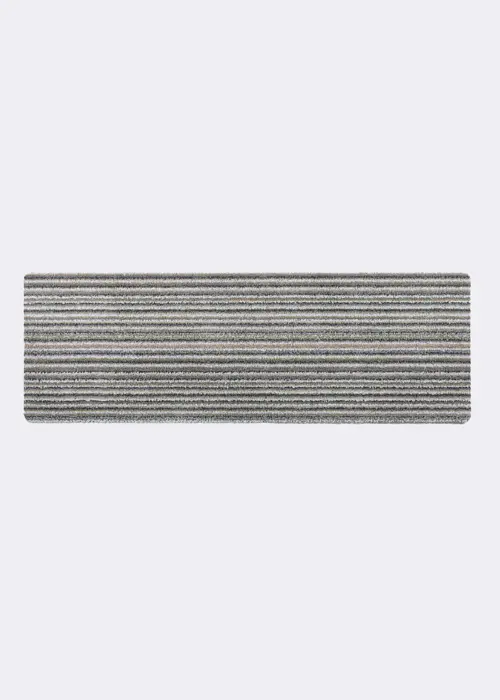 Dobbies Plain Portland Stone Stripe Indoor Runner 50x150cm