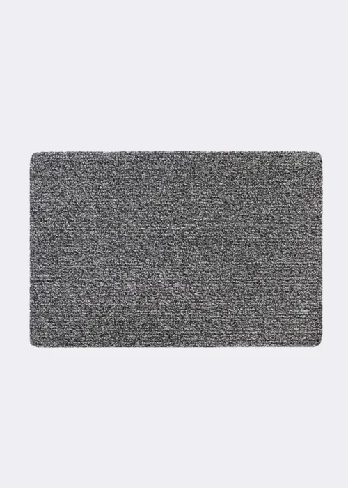 Dobbies Cotton Charcoal Indoor Mat 50x75cm