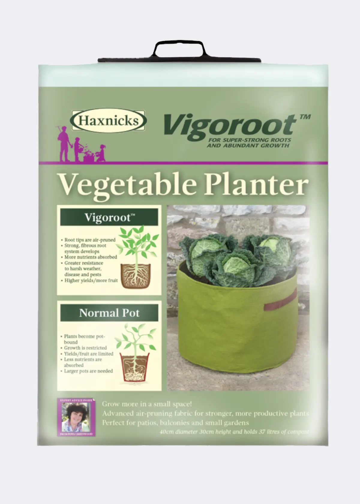 A photo of Vigoroot Vegetable Planter