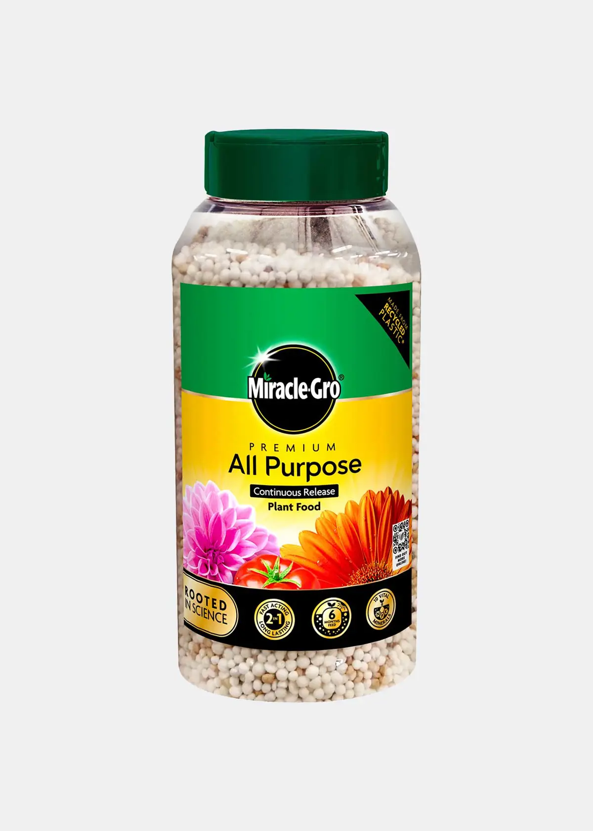 A photo of Miracle-Gro All Purpose Slow Release Plant Food 900g