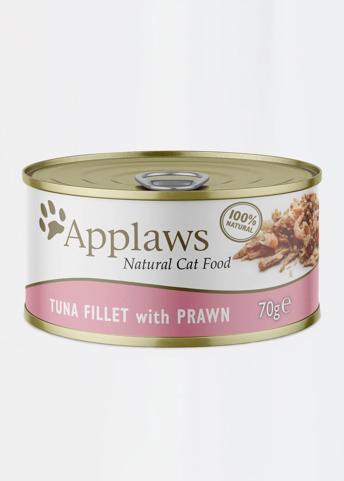 A photo of Applaws Tuna Fillet & Prawn 70g