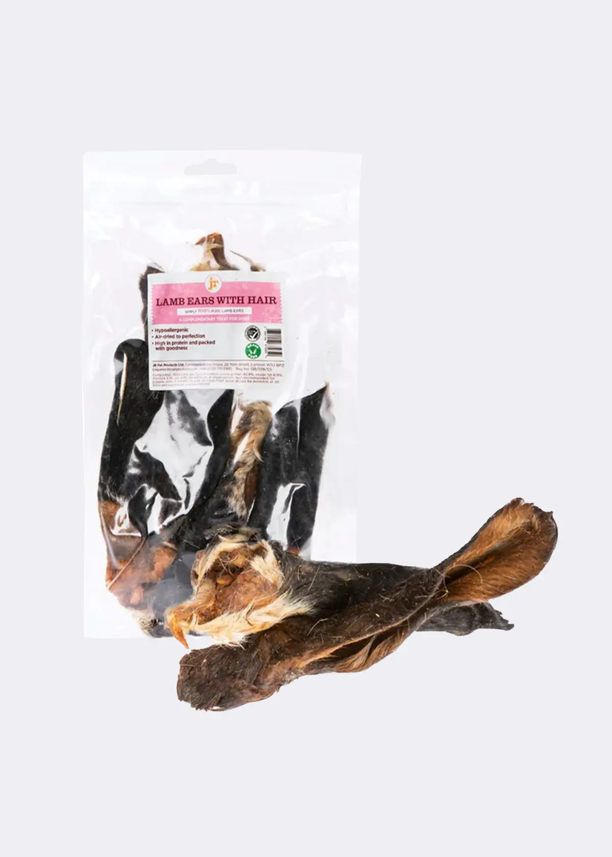 A photo of Lamb Ears with Hair 100g