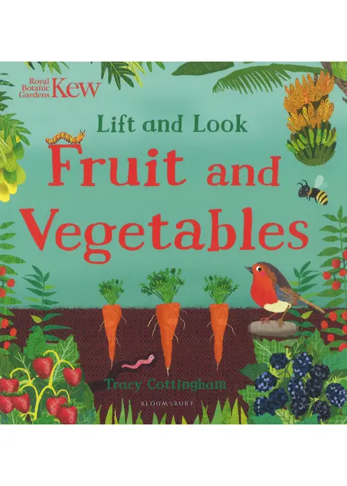 A photo of Lift And Look Vegetables Book